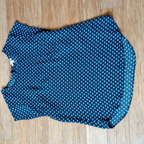 Lily White polkadot blouse with pocket Size S. - Picture 5 of 7